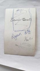 TÜRK SANAT MÜZİĞİ SANATÇISI SEVİM DERAN'IN ORİJİNAL ISLAK İMZALI FOTOĞRAFI - 14 x 9 cm EBADINDA  - SEVİM DERAN'IN ABC GAZETESİ OKURLARI İÇİN İMZALADIĞI FOTOĞRAF. ISLAK İMZALI. STÜDYO TAÇ