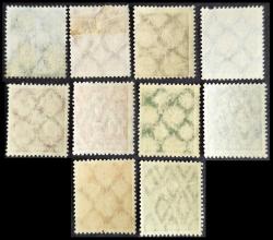 +++ ALMANYA REICH İŞÇİLER LOT      1922-23      10 ÇEŞİT   - DAMGASIZ , HALİYLE