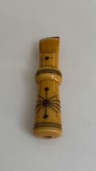 OSMANLI DÖNEMİ AFYONİŞİ AĞIZLIL GÜMÜŞ KEHRİBAR