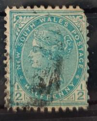 LOT.17 » Yeni Güney Galler _ 1897 _ damgalı pul