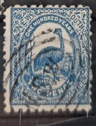 LOT.16 » Yeni Güney Galler _ 1888_ damgalı pul