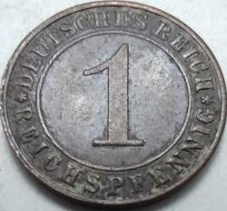 Almanya 1935 A 1 Reichspfennig Üçüncü Reich  Bronz