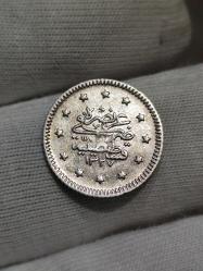 Sultan Reşat 1327/2 Gümüş 1 Kuruş Çil