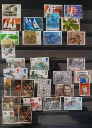 LOT.5 » İngiltere damgalı pullar Lotu _8