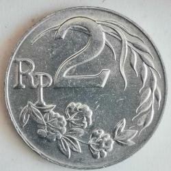ENDONEZYA  1970  2 RUPIAH