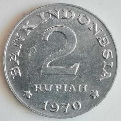ENDONEZYA  1970  2 RUPIAH