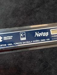 Netaş, Northern Telecom ve PTT logolu 1983 yılından cetvel çalışıp çalışmadığı denenmedi.