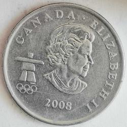 KANADA    2008      25 CENT    HATIRA XXI Kış Olimpiyat Oyunları, Vancouver 2010 - Snowboard