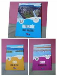 AÇI YAYINLARI 9. SINIF MATEMATİK & FİZİK & KİMYA KONU ANLATIMLI - 3 KİTAP TAKIM