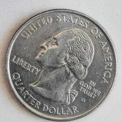 AMERİKA    2006 D    25  CENT  ÇEYREK DOLAR   HATIRA  50 Eyalet Çeyreklikleri - Colorado