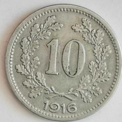 ALMANYA  1916   10  PFENNIG
