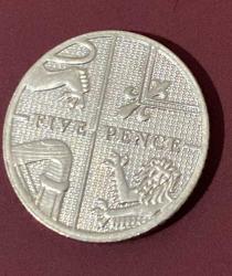 İNGİLTERE 2009 5 PENCE