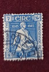 İrlanda 1945_ damgalı pul