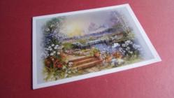 GÖL MANZARALI KARTPOSTAL