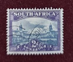 Güney Afrika _ damgalı pul