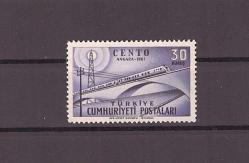 1961 CENTO XI. Nazırlar Konseyi Toplantısı ''2193 Nolu Valör'' Mnh Pul - TV300