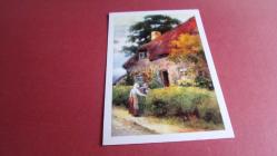 KÖY MANZARALI KARTPOSTAL