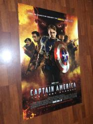 Captain America sinema filmi afişi