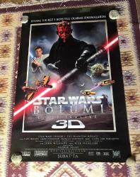 Star Wars Bölüm-1 sinema filmi afişi