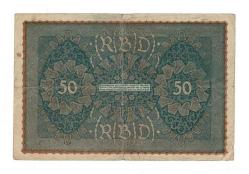 Almanya 50 Reichs Mark 1919 Seri 2 (Reihe 2) ÇT YKP8363