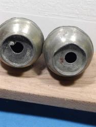 K118----TAYLAND HATIRASI ZİN METAL TUZLUK BİBERLİK