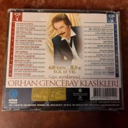 ORHAN GENCEBAY KLASİKLERİ - SİZİN SEÇTİKLERİNİZ -  2 CD  - ORJINAL BANDROLLU