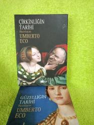 GÜZELLİĞİN TARİHİ - ÇİRKİNLİĞİN TARİHİ ( CİLTLİ, ŞÖMİZLİ ) 2 CİLT TAKIM.