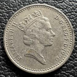 Birleşik Krallık 5 Pence 1990. İngiltere .