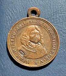 Tayland, Lippe'li Kont Herman Adolphe Temalı Hatıra (1658) Madalyon. Haliyle/Bronz. 1982 (35 mm)