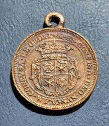 Tayland, Lippe'li Kont Herman Adolphe Temalı Hatıra (1658) Madalyon. Haliyle/Bronz. 1982 (35 mm)