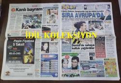 TAKVİM GAZETESİ - 10 MAYIS 2004 - FENERBAHÇE ŞAMPİYON, DENİZLİSPOR'U DEPLASMANDA 4-0 YENEN FENERBAHÇE ŞAMPİYON OLDU - DAUM - HOOJDONK - AZİZ YILDIRIM - ŞEBNEM DİNÖGÖR - ORHAN GENCEBAY, HAKKI YALÇIN - İBRAHİM TATLISES - KARISINA KIZIP 2 ÇOCUĞUNU ÖLDÜRDÜ, BABA DEHŞETİ - ZORLA FUHUŞA BASKIN - AHMED KADİROV ÖLDÜRÜLDÜ - PUTİN - ÜMİT ÖZAT - SELÇUK ŞAHİN - HAKKI YALÇIN - VOLKAN DEMİREL - AURELLO - SADECE 8 SAYFASI MEVCUTTUR. SPOR SAYFALARI İÇİNDEDİR