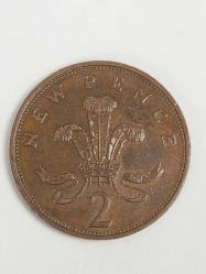Nadir 1971 İngiltere 2 New Pence - Elizabeth II
