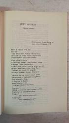 TÜRK DİLİ, AYLIK DİL VE YAZIN DERGİSİ - SAYI: 419 / KASIM 1986  PROF. DR. HAMZA EROĞLU - PROF. DR. ERGUN ÖZBUDUN - PROF. DR. ZEYNEP KORKMAZ - NÜZHET ERMAN - COŞKUN ERTEPINAR - MESUT AKÇA - S. HİKMET KARAHASANOĞLU - ÜLKER AYGÜN AYDOĞMUŞ - İBRAHİM AGAH ÇUBUKÇU - YILDIRIM DOĞAN ERGENELİ - MEHMET CEMİL UĞURLU - MEHMET ÇINARLI - AYTEK AYDEMİR - MEHMET ALDAN - PROF. DR. ALİ SEVİM - ŞEVKET RADO - PROF. CUI-Yİ WEI - SELAHATTİN O. TANSEL - YRD. DOÇ. DR. NEVZAT GÖZAYDIN  ATATÜRK GERÇEĞİ - ATATÜRKÇÜ DÜŞÜNCE VE ANAYASA - DİL İNKILÂBI VE ATATÜRK'ÜN TÜRK DİLİNE BAKIŞ AÇISI - ŞİFRE TELGRAF - PAPATYALARIN GÖZÜNDE 10 KASIM - İÇİMDEKİ ATATÜRK - GÖRMEK ATATÜRK'Ü - İZİNDEYİZ ATAM - ATATÜRK - ATA'NIN HEYKELLERİ - ATATÜRK - MAVİNİN ÖZLEMİDİR - İLK İNSAN - KASTAMONU - BÜYÜK MALAZGİRT ZAFERİ - ŞAİR ARKADAŞLARIM - MISRALARDA GEZİNTİ 1 - ÇİN'DEKİ TÜRK DİLLERİ ÜZERİNE BİR ARAŞTIRMA - BURSA ŞEHRİNİN ADI - TÜRK DİLİNİN ÖĞRETİMİ TOPLANTISI -  TAM TAKIM EKSİKSİZ 62 SAYFA