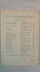 TÜRK DİLİ, AYLIK DİL VE YAZIN DERGİSİ - SAYI: 419 / KASIM 1986  PROF. DR. HAMZA EROĞLU - PROF. DR. ERGUN ÖZBUDUN - PROF. DR. ZEYNEP KORKMAZ - NÜZHET ERMAN - COŞKUN ERTEPINAR - MESUT AKÇA - S. HİKMET KARAHASANOĞLU - ÜLKER AYGÜN AYDOĞMUŞ - İBRAHİM AGAH ÇUBUKÇU - YILDIRIM DOĞAN ERGENELİ - MEHMET CEMİL UĞURLU - MEHMET ÇINARLI - AYTEK AYDEMİR - MEHMET ALDAN - PROF. DR. ALİ SEVİM - ŞEVKET RADO - PROF. CUI-Yİ WEI - SELAHATTİN O. TANSEL - YRD. DOÇ. DR. NEVZAT GÖZAYDIN  ATATÜRK GERÇEĞİ - ATATÜRKÇÜ DÜŞÜNCE VE ANAYASA - DİL İNKILÂBI VE ATATÜRK'ÜN TÜRK DİLİNE BAKIŞ AÇISI - ŞİFRE TELGRAF - PAPATYALARIN GÖZÜNDE 10 KASIM - İÇİMDEKİ ATATÜRK - GÖRMEK ATATÜRK'Ü - İZİNDEYİZ ATAM - ATATÜRK - ATA'NIN HEYKELLERİ - ATATÜRK - MAVİNİN ÖZLEMİDİR - İLK İNSAN - KASTAMONU - BÜYÜK MALAZGİRT ZAFERİ - ŞAİR ARKADAŞLARIM - MISRALARDA GEZİNTİ 1 - ÇİN'DEKİ TÜRK DİLLERİ ÜZERİNE BİR ARAŞTIRMA - BURSA ŞEHRİNİN ADI - TÜRK DİLİNİN ÖĞRETİMİ TOPLANTISI -  TAM TAKIM EKSİKSİZ 62 SAYFA