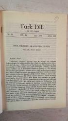 TÜRK DİLİ, AYLIK DİL VE YAZIN DERGİSİ - SAYI: 418 / EKİM 1986  PROF. DR. AHMET MUMCU - MEHMET ÇINARLI - NÜZHET ERMAN - MUSTAFA NECATİ KARAER - YRD. DOÇ. DR. ÇİĞDEM YILDIRIM - ZEKİ ÖMER DEFNE - FEYZİ HALICI - İLHAN GEÇER - OSMAN GÜNGÖR FEYZOĞLU - ALTAY TAŞKIN - ELİF BENGÜ FEYZOĞLU - R. SAMİ HAMAMCI - H. FETHİ GÖZLER - PROF. DR. HASAN EREN - DR. ORHAN F. KÖPRÜLÜ - NURETTİN MADRAN  TÜRK BİLİMLER AKADEMİSİNE DOĞRU - DOKUNUŞLAR - DİL PLÂNLAMASI - CUMHURİYET GÜLÜ - YAKAMOZ AVCISI - HACI ARİF BEY - YOLCULUK - SONUNDA - DÜŞ VE GERÇEK - HÜRRİYET - GERÇEK - TÜRK ŞİİRİ VE FEYZİ HALICI - EDEBİYATIMIZDA KULLANILAN MAHLAS VE MAHLASNAMELER ÜZERİNE - BÜYÜK TARIM SÖZLÜĞÜ - DİL BAYRAMININ 54. YIL DÖNÜMÜ KUTLANDI -  TAM TAKIM EKSİKSİZ 62 SAYFA