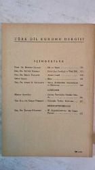TÜRK DİLİ, AYLIK DİL VE YAZIN DERGİSİ - SAYI: 399 / MART 1985  PROF. DR. MEHMET KAPLAN - DOÇ. DR. ZEYNEP KERMAN - DOÇ. DR. İSMAİL PARLATIR - İLHAN GEÇER - DOÇ. DR. AHMET B. ERCİLASUN - MİTHAT SERTOĞLU - YRD. DOÇ. DR. ERKAN TÜRKMEN - DOÇ. DR. TUNCER GÜLENSOY  DİL VE TANRI - HALİD ZİYA UŞAKLIGİL VE TÜRK DİLİ - AHMET CEMİL - BİTER - ORHUN ABİDELERİNİN ARAŞTIRILMASI VE MUHTEVASI - ZARARIN NERESİNDEN DÖNÜLSE KÂRDIR - URDUCADA TÜRKÇE KELİMELER - W. ZAJACZKOWSKİ'NİN BİR YAZISI ÜZERİNE -  TAM TAKIM EKSİKSİZ 62 SAYFA