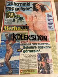 MERHABA GAZETESİ - DOĞUM GÜNÜ HEDİYESİ (TURKİSH - NEWSPAPER) - 3 TEMMUZ 1985 - SAYI : 27 - TAM TAKIM 12 SAYFADIR -Güngör Bayrak-Süha Kutlu-Ahu Tuğba-Hülya Işıl-Zuhal Karabulut-Turgut Özal-Efe Özal-Zeynep Özal-Türkan Şoray-Nazan Saatçi-Suha Özger-Mine Koldaş-İbrahim Tatlıses-Ali Eyüboğlu-Mehmet Soner-Banu Alkan-Corci-Engin Günay-Bülent Ersoy-İlhan İrem-Öztürk Serengil-Seija-Ferdi Özbeğen-Harun Kolçak-Esref Kolçak-Ali Eyüboğlu-Seyyal Taner-Mazhar Alanson-Leyla Somer-Mustafa Topaloğlu-İsmail Kılıç-Zafer Diner-Zerrin Özer-Muharrem Elgin-Emel Hanım-Taner Şener-Kamuran Akkor-Ünsal Emre-Tanju Okan-Saadet Sun-Meral-Yavuz Çuha-İlyas