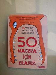 13 YAŞINA GELMEDEN  YAŞANACAK  50 MACERA İÇİN KILAVUZ(AÇIKLAMAYI OKUYUNUZ) 2.EL