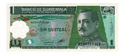 Guatemala 1 Quetzal 2012 Polimer ÇİL YKP8406
