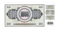 Yugoslavya 1000 Dinara 1981 ÇİL YKP8407