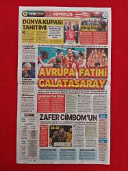 Galatasaray 3-1 Reale Mutua Fenera Chieri - Kadın Voleybol CEV Cup Şampiyonu - 9 Nisan 2026 - Fotomaç Gazetesi - Tek Yaprak
