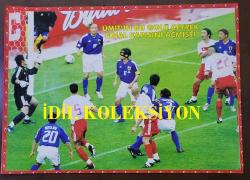 TÜRKİYE MİLLİ FUTBOL TAKIMI POSTERİ - 2002 DÜNYA KUPASI - 37 x 26 cm EBADINDA - RÜŞTÜ REÇBER, ALPAY ÖZALAN, HAKAN ŞÜKÜR, ÜMİT DAVALA, FATİH AKYEL, BÜLENT KORKMAZ, YILDIRAY BAŞTÜRK, HAKAN ÜNSAL, TUGAY KERİMOĞLU, ERGÜN PENBE, HASAN ŞAŞ