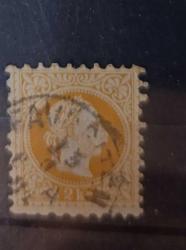 Avusturya Macaristan İmparatorluğu 1867_1874 Franz Joseph_ damgalı