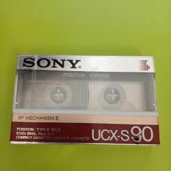 Sony - Sıfır Jelatininde UCX-S90 - 90'lık Boş Kaset