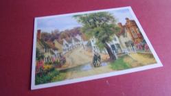 KÖY ve ŞATOLAR- MANZARALI KARTPOSTAL