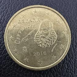 İspanya 50 Eurocent 2016. Euro Cent