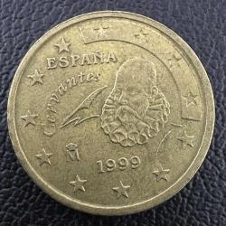 İspanya 50 Eurocent 1999. Euro Cent