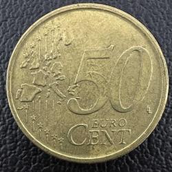 İspanya 50 Eurocent 1999. Euro Cent