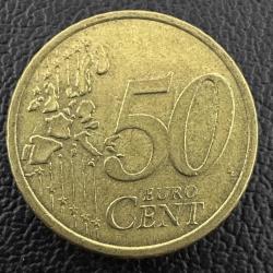 Finlandiya 50 Eurocent 2000. Euro Cent