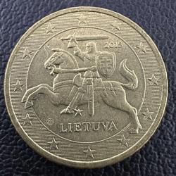 Litvanya 50 Eurocent 2015. Euro Cent